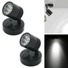 2x 12V LED Spot Reading Lights Lamp For Home Room Car RV Camper Van Caravan Boat