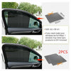 2x Car Auto Side Window Mesh Film Windshield Net Sun shade Sticker UV Protection
