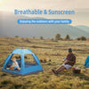 Pop Up Tent Automatic 3-4 Man Person Family Tent Camping Festival Shelter Beach