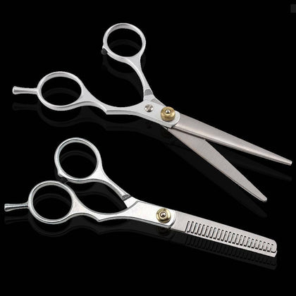 6” PROFESSIONAL HAIR CUTTING & THINNING SCISSORS SHEARS HAIRDRESSING SET