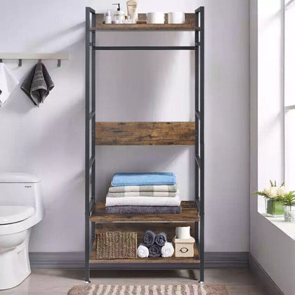 Heavy Duty Clothes Rail Bathroom Display Stand Adjustable Hanging Garment Shelf
