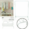 Heavy Duty Clothes Rail Rack Garment Hanging Display Stand Shoe Storage Shelf UK