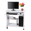 Corner Gaming Computer Desk PC Laptop Study Table Home Office Workstation Shelf