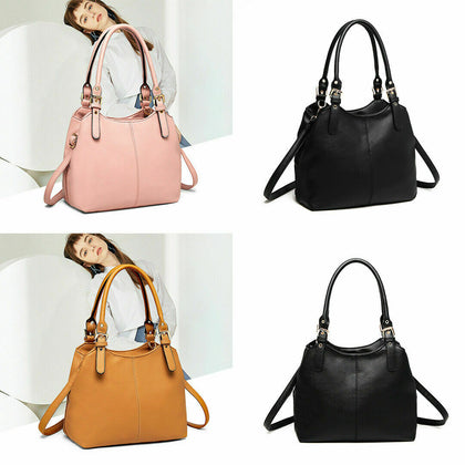 Ladies Faux Leather Designer Handbag Women Shoulder Bag Classic Tote Bag