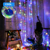 300 LED Curtain Fairy Lights Indoor/Outdoor Wedding Party Garden Decor