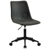 Office Chair Swivel PU Leather Cushioned Computer Desk Chair Studio Barber Retro