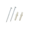 Chrome Bathroom Shower Head Holder Riser Rail Bracket Slider Bar Kit Adjustable