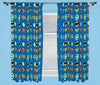 Official Licensed Character Pleated Curtains 54" or 72" Drop Kids Boys Girls