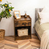 Set of 2 Nightstand Modern Sofa Side Table Bedroom End Table Cabinet W/ Drawer