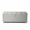 Large Ottoman Storage Chest. Seat & Storage Bench for Bedroom Toy Box, Pouffe
