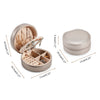 Portable Travel Jewelry Box Storage Jewellery Ring Organizer Case Mini