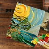 4Pcs Large Blank Artist Canvas Art Board Plain Painting Stretched Framed White
