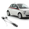 For Fiat 500 Offside Right Driver Side Chrome Outer Door Handle 735592012 NEW