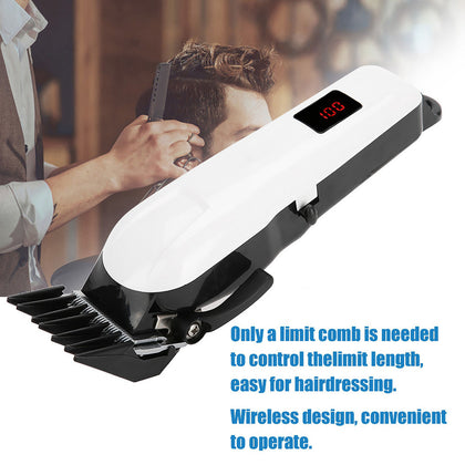 Wireless USB Hair Clipper Trimmer Rechargeable Electric Hair Cutting Machine