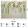 5FTx7FT Rose Flower Wall Backdrops Wedding Photography Photo Studio L ⌒