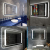 Backlit LED Illuminated Bathroom Mirror IP44 Demister Touch Free Sensor Design