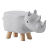 Large luxury animal footstool Ottoman cushion stool rest cushion seat sofa chair