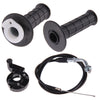 7/8" Throttle Accelerator Grip Twist Cable Kit 90 110 125cc ATV PIT Dirt BIKE