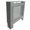 Radiator Cover Grey Traditional E1 Grade MDF Grill Cabinet Wall Shelf Furniture