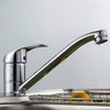 Modern Kitchen Sink Mixer Tap Single Lever Swivel Spout Chrome Basin Home Faucet