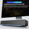 SADA V-196 USB Wired Computer Speaker Bass Stereo Subwoofer for PC Laptop UK