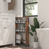 Kitchen Trolley Storage Island Dining Cart Slide Out Rolling Worktop Basket