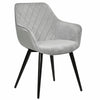 1x Dining Chairs Kitchen Living Room Chairs with Velvet + metal Counter Chairs