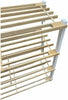 2 3 4 TIER SHOE RACK NATURAL Bamboo FOOTWEAR STORAGE UNIT