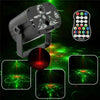 LED RGB Stage Lighting Laser Strobe Beam DMX Disco DJ Home Party KTV Projector