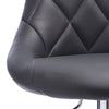 1xBar Stool Bar Chair Adjustable Breakfast Kitchen Stool Leather Swivel Gas Lift