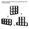 9-Cube DIY Storage Shelves Open Bookshelf Closet for Family Study Organiser Rack
