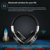 Wireless Over-Ear Headphones with Noise Cancelling Bluetooth Stereo Earphones