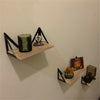 3pcs Floating Wooden Wall Mount Shelves Display Unit Shelf Set Book Storage