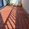 11 Pack 30x30cm Mosaic Garden Patio Interlocking Composite Decking Floor Tiles