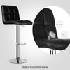 2/4/6x Modern Faux Leather Bar Stools Breakfast Chairs Swivel Gas Lift Kitchen