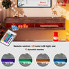Wall Mounted TV Cabinet Stand Entertainment Floating Wall Unit High Gloss 140cm