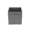 4XGrey Foldable Storage Collapsible Box Home Clothes Organizer Fabric Cube UK