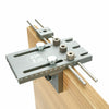 Aluminum 3-in-1 Self Centering Dowelling Jig Woodworking Drill Guide Locator