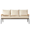 1/2/3 Seater Faux Leather Sofa Armchairs Couches Livingroom Black Brown Modern