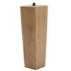 4x Wooden Legs Oak 4'' 6'' 8'' Square Tapered Furniture Feet Cabinet Sofa Chair