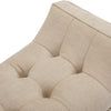 Modern Hallway Window Seat Chenille Fabric Footstool Chaise Lounge Coffee Table