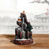 Incense Burner Censer Mountain River Handicraft Holder Waterfall Smoke Backflow