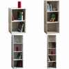 Oxford 2 3 4 5 Tier Bookcase Cube Storage Shelf Display Wood Furniture White