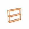NEW! 3 Tier Wooden Bamboo Bathroom Kitchen Wall Mounted Shelf Storage Rack Unit