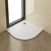 Quadrant Shower Tray Anti-Slip Lightweight Slate Effect For Enclosure Cubicle