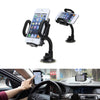 UNIVERSAL IN CAR MOBILE PHONE SAT NAV PDA GPS HOLDER WITH LOCKING SUCTION MOUNT