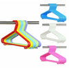 Adults Non Slip Plastic Hangers Clothes Coat Hangers Wardrobe Storage Organiser
