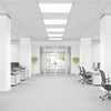 LED Panel Lights 600x600 Flat 1200 x 600 Recessed Ceiling Light Suspended Down