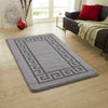 NON SLIP ROCCO PLAIN RUGS LIVING ROOM BEDROOM HALLWAY RUG /MAT/ RUNNER
