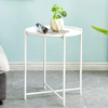 Coffee Round Table Small Side Table Metal Sofa Cabinet Bedside Table Sna